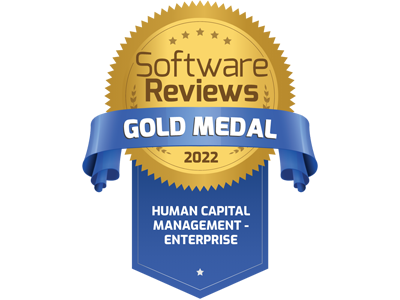 Software Reviews Gold Medal - Human Capital Management Enterprise